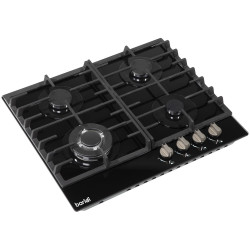 Baridi DH226 Gas Hob with 4 Cooking Zones 60cm - Black