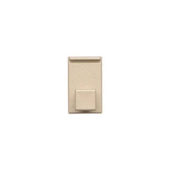 Simon 55 Wieszak pojedynczy - pasuje do ramek Line Szampański mat TRLW/144