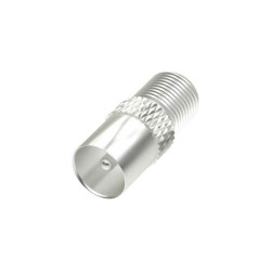 Hama 205223 F coax adapter Connections F socket IEC coax connector 1 pc