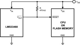 Ultra-low power, space-saving 3-V undervoltage detector