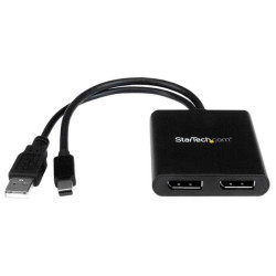 StarTech.com MSTMDP122DP MST Hub &#x2013; Mini DisplayPort To 2x DisplayPort