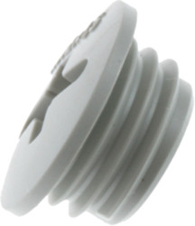 Locking screw, M40, IP54, light gray, 52006650