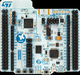 NUCLEO-WB55RG Nucleo-64, ARM Cortex-M0+/-M4, STM32WB55RGV6U