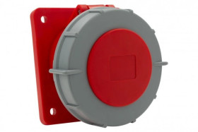 Gniazdo siłowe tablicowe skośne 63A 5p /VC/ IP67