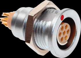 CCB2S1/07 CamCirc Fixed Socket Flat 103 Size 7 Pole