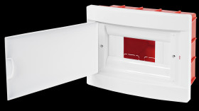 Rozdzielnica PT 8M Z+N 1x8 biała Adelid CB-50323