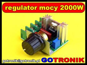 Moduł regulatora mocy 2000 W
