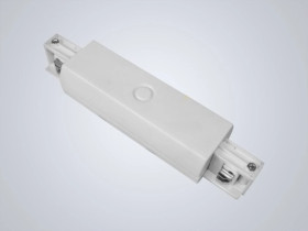 Łącznik szyny 3 fazowej Gildas prosty biały