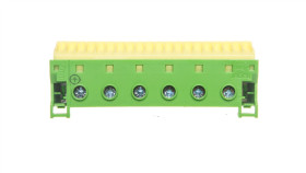 Blok Samozacisków 63A Qc Zielony 26 Przyłączy 33X105x105mm Kn26e