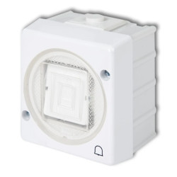 SENIOR Przycisk /dzwonek/ podświetlany biały WHS-4L