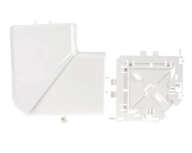 Naroże kanału płaskie regulowane DLP 35x105 białe 010784