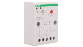 Przekaźnik Czasowy 10A 1-15Min 24V Ac/Dc Z Opóźnionym Odpadaniem Po-405 24V...