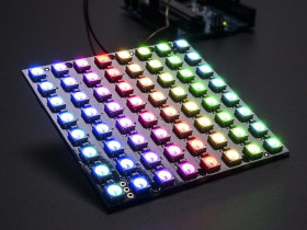 Adafruit NeoPixel NeoMatrix 8x8 - 64 RGB LED Pixel Matrix