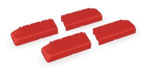 Hinge, PC, (L x W x H) 100 x 23.4 x 36.5 mm, red, for B 233012/B 273612, 96310000