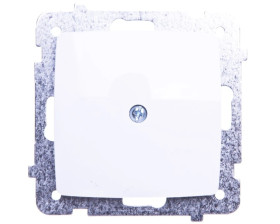 KARO Zaślepka biała Z-1S/m/00