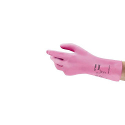 Ansell 87085075 AlphaTec Chemical Resistant Glove Size 7.5 Roll Edge