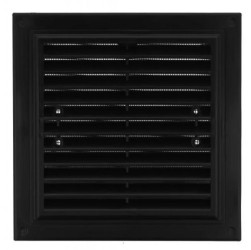 Kratka wentylacyjna MWR 215X175 z siatką i uchwytami mocującymi szary MWR215X175GR