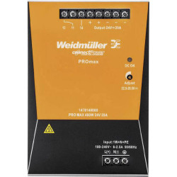 Weidm&#xFC;ller 1478140000 PROmax Rail PSU 480W 24V 20A high performance