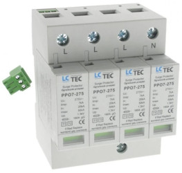 Ogranicznik przepięć Typ T1+T2 4P 8kA PPO7-275/4 z RS
