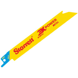 Starrett B624-5 B624-5 Bi-Metal Recipro Blade Straight 152mm 24 TPI Pk5