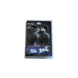 Głośnik TWEETER PY-T59+zwrotnice 100W samochodowe wysokotonowe