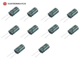 10szt. 100UF 50V Ø8x12,5mm 10% TNT JCCON LOW ESR KONDENSATOR ELEKTROLITYCZNY
