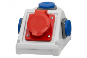 Rozdzielnica KOMBI - gniazda 16A 5p, 3x230V