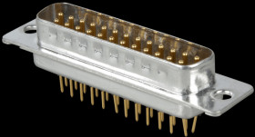 163B11139X D-SUB plug, 25-pin, industrial design