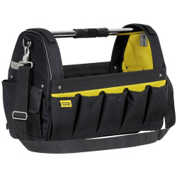 Stanley STST1-70712 Open Tool Bag 600 Denier with Shoulder Strap Pockets