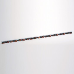 Szyna prądowa 3-fazowa, 600V ac, 100A, Allen Bradley Bulletin