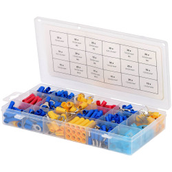 KS Tools 970.0300 Crimp Connectors Assortment, 360 Pcs