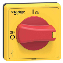 Uchwyt obrotowy zamknięcie zamknięcia do TeSys VLS 1.89in kolor Czerwony IP65 Schneider Electric TeSys