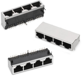 Złącze RJ45 Żeński Złącze RJ45 Montaż na płytce drukowanej Wurth Elektronik Poziomy 8-żyłowe
