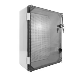 Uni-1/T obudowa UNIbox z płytą montażową transparentna pokrywa IP65 E-P 43.11