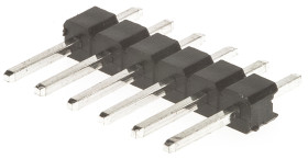 Złącze szpilkowe 6-pinowe M20 raster: 2.54 mm Prosty 1-rzędowe HARWIN Otwór przelotowy 500 V Bez osłony