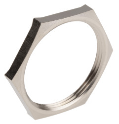 Nakrętka do dławnic kablowych gwint: PG29 Mosiądz platerowany niklem , kolor: srebrny Lapp