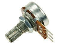 PR200k-B Potencjometr obrotowy 200k typ B (logarytmiczny)