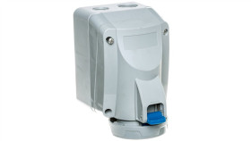 Gniazdo Stałe 16A 3P 230V Niebieskie Ip67 P17 Tempra Pro 555354