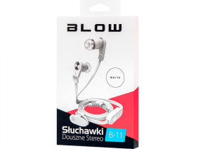 Słuchawki BLOW B-11 WHITE douszne