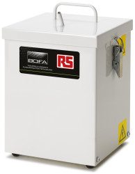 Pochłaniacz oparów lutowniczych T1 ESD: Nie 24L/min 40W użytkownicy: 1 230V ac H14 99,997% przy 0,3 mikrona RS PRO