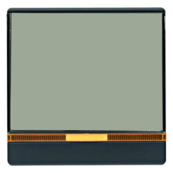 Klawisz z 2 soczewkami i dużym polem opisowym Berker Q.1/Q.3 antracyt aksamit 16966086