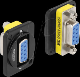 86705 D-Type Module DB9 female to DB9 female