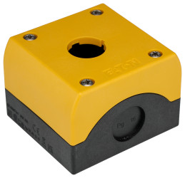 Obudowa kasety sterowniczej Eaton 1-otworowa Ø 22mm Żółty IP67 RMQ Titan M22