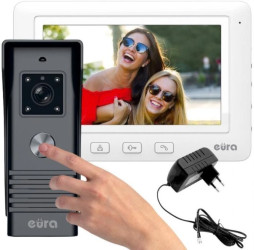 Wideodomofon EURA VDP-45A3 ALPHA WHITE