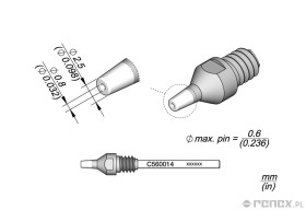 Dysza C560014 do rączki JBC DR560
