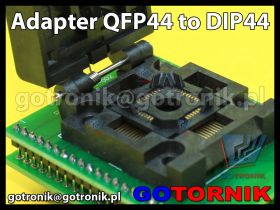 Adapter QFP44 to DIP44