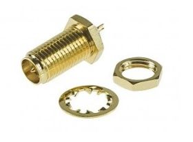 Złącze SMA F-RP panelowe