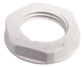 Nakrętka poliamidowa M16 SKINTOP GMP-GL-M 16x1,5 jasnoszara 53119013