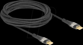 80765 Sync &amp; charging cable, USB-C, 100 W, textile, 3.0 m