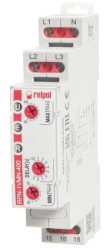 Wielofunkcyjny przekaźnik nadzorczy RPN-1VMN-A400, 1P, 400 V AC, 12 A, 865762